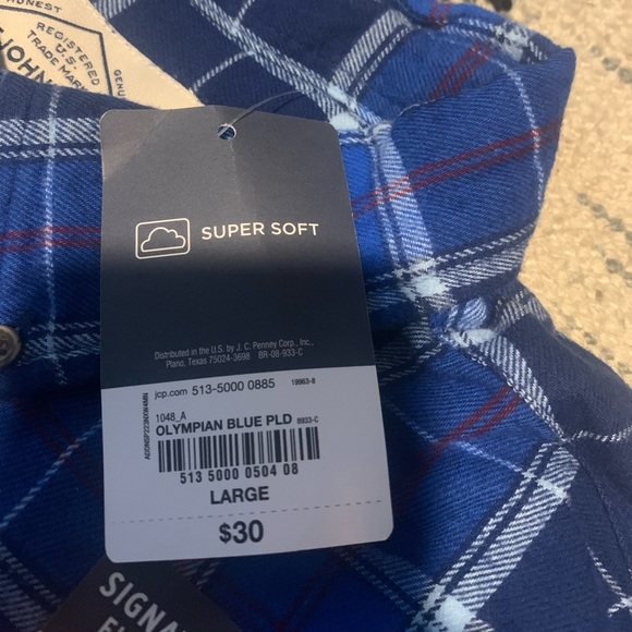 Men’s long sleeve button up flannel shirt bundle - Picture 8 of 9